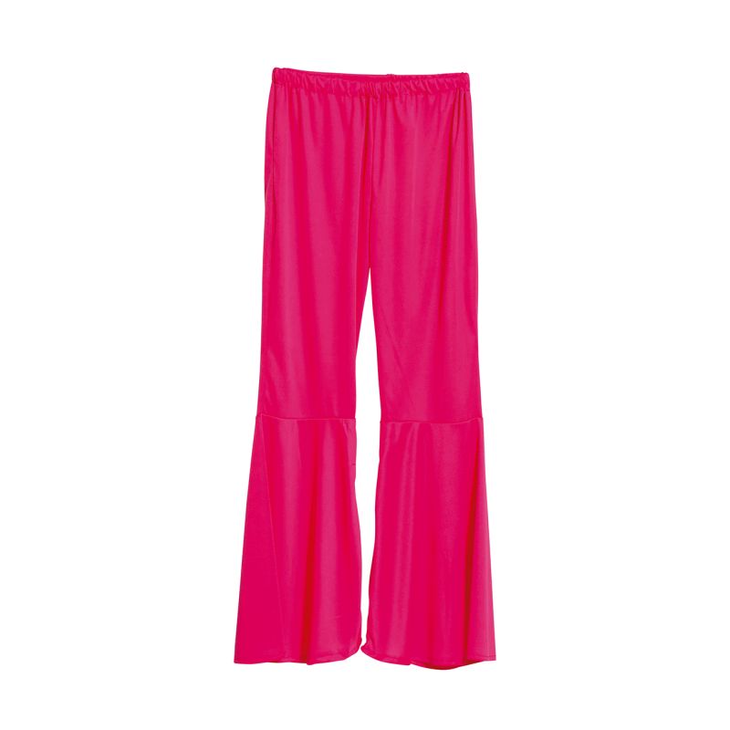 Pantalón de disfraz Acampanado Rosa para mujer Bis