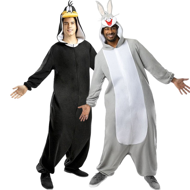 Pareja de Bugs Bunny y el Pato Lucas