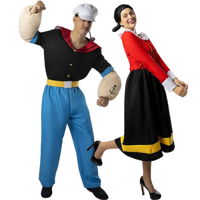 Pareja de Dibujos Popeye y Olivia