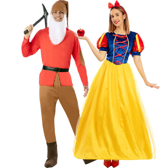 Enanito Ay Ho y Blancanieves para disfrazarte en pareja