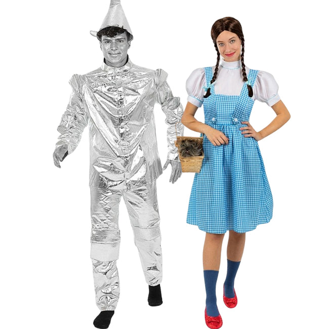 Pareja de Hombre de Hojalata y Dorothy de El Mago de Oz