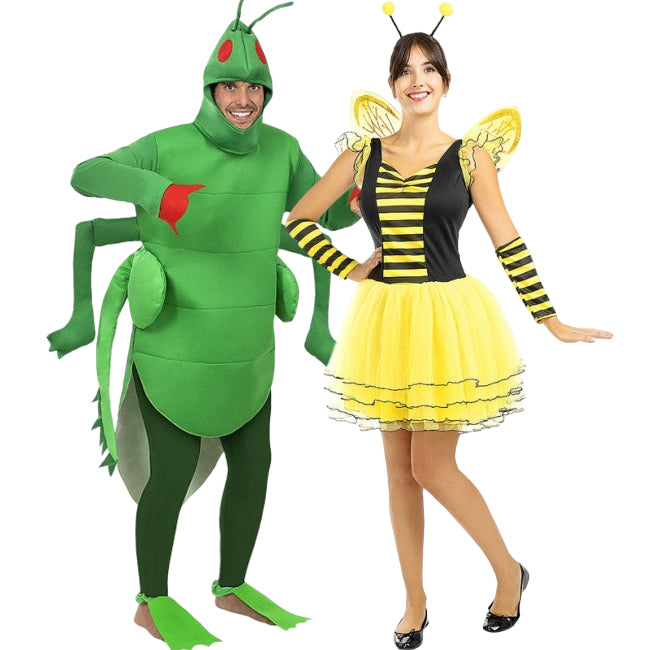 Pareja de Insectos Flip y Maya