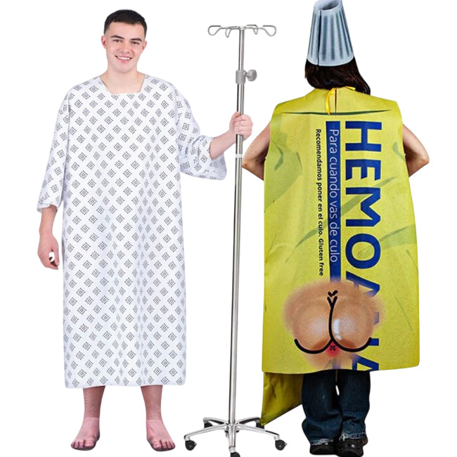 Paciente y Hemoanal para disfrazarte en pareja 4