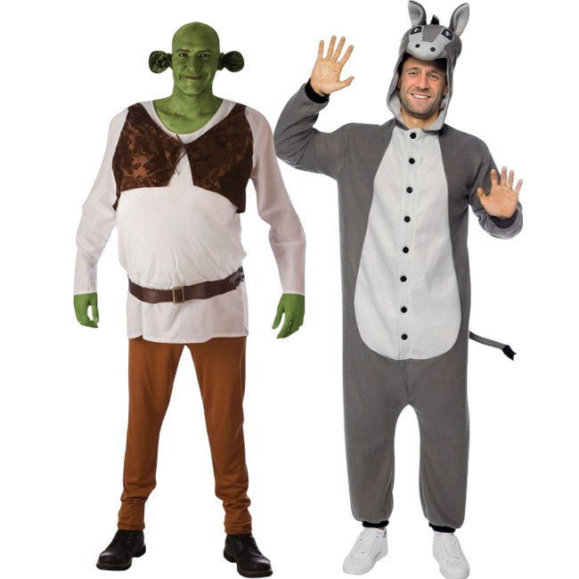 Pareja de Shrek y Asno
