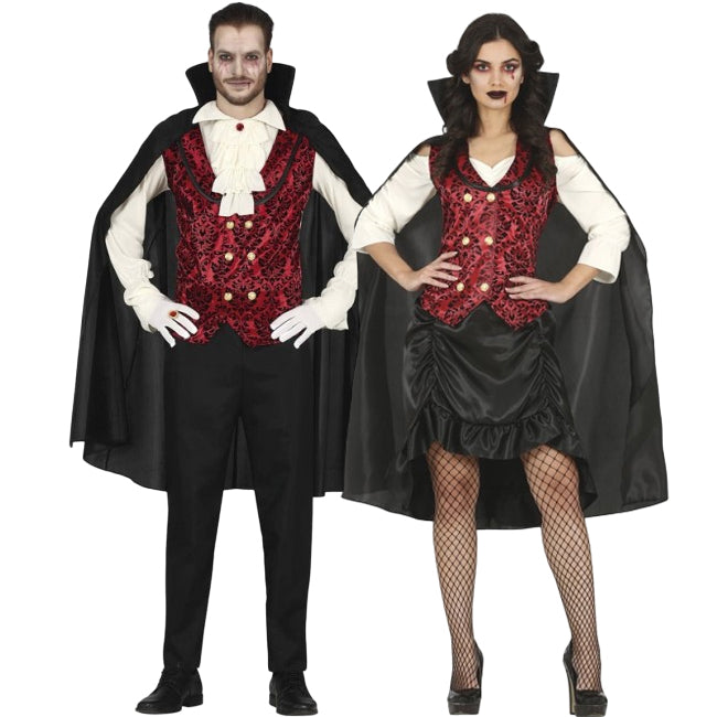 Pareja de Vampiros Clásicos