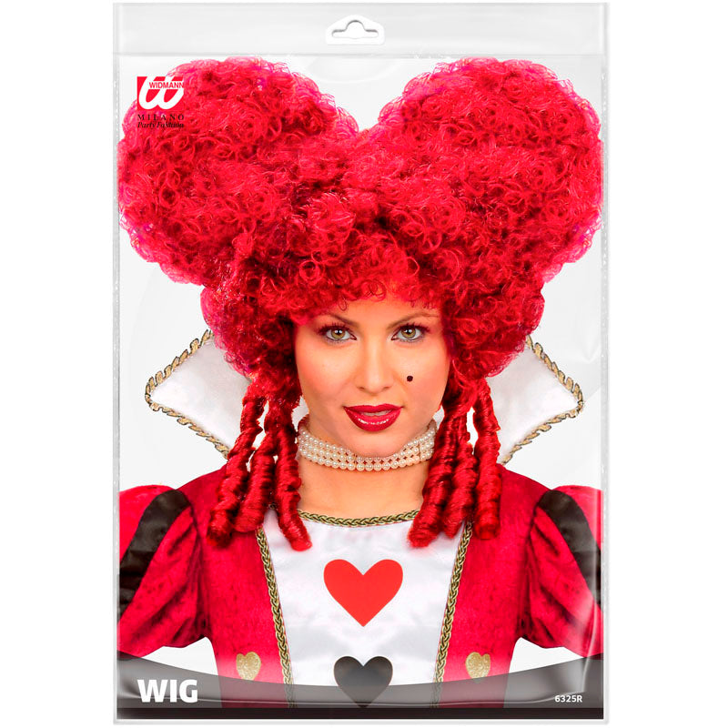 Peluca Época Barroca burdeos Packaging