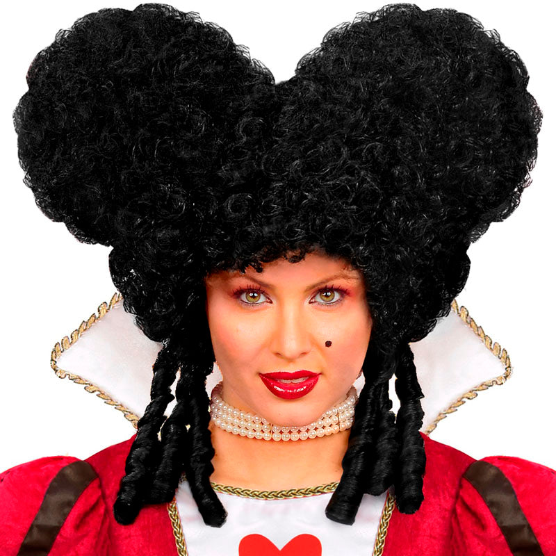 Peluca Época Barroca negra
