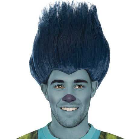 Peluca de Troll Branch para hombre