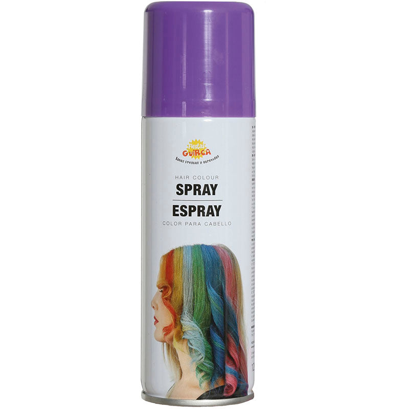 Spray de pelo color morado