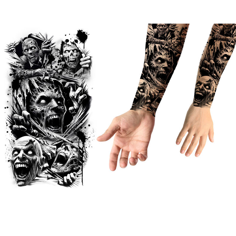 Tatuaje brazo zombies