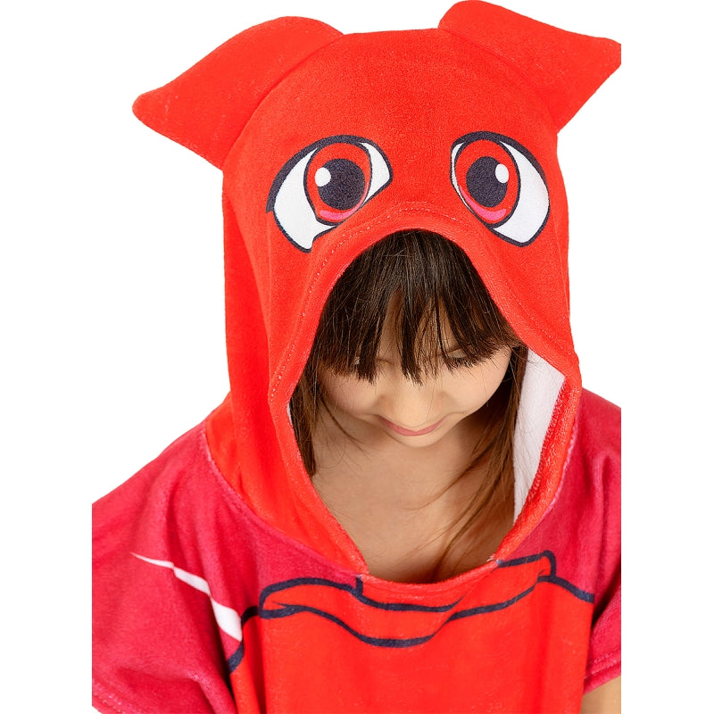 Toalla poncho BuhĂta para niña - PJ Masks Detalle