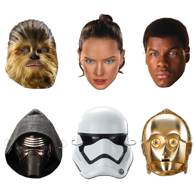 Pack Caretas Star Wars Detalle