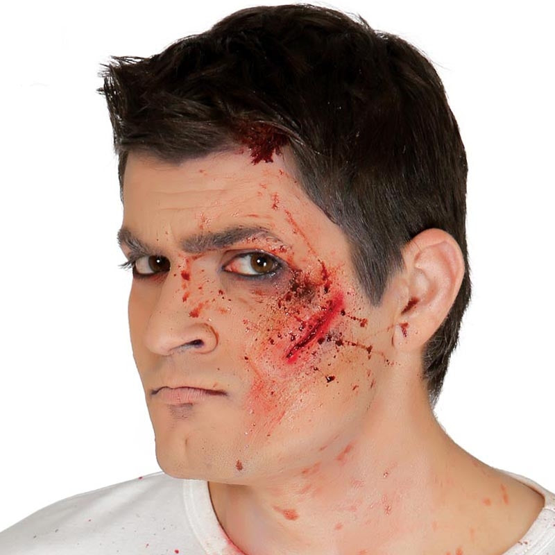 Tatouages Cicatrices Halloween - 21 Feuilles Zombies, étanches, Réalistes Pour Maquillage Effrayant