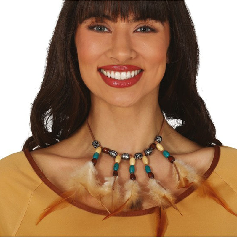 Achetez Collier de plumes indiennes en ligne