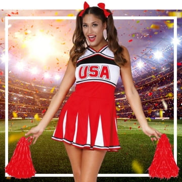 Costumes Sportifs et Cheerleaders pour Femme
