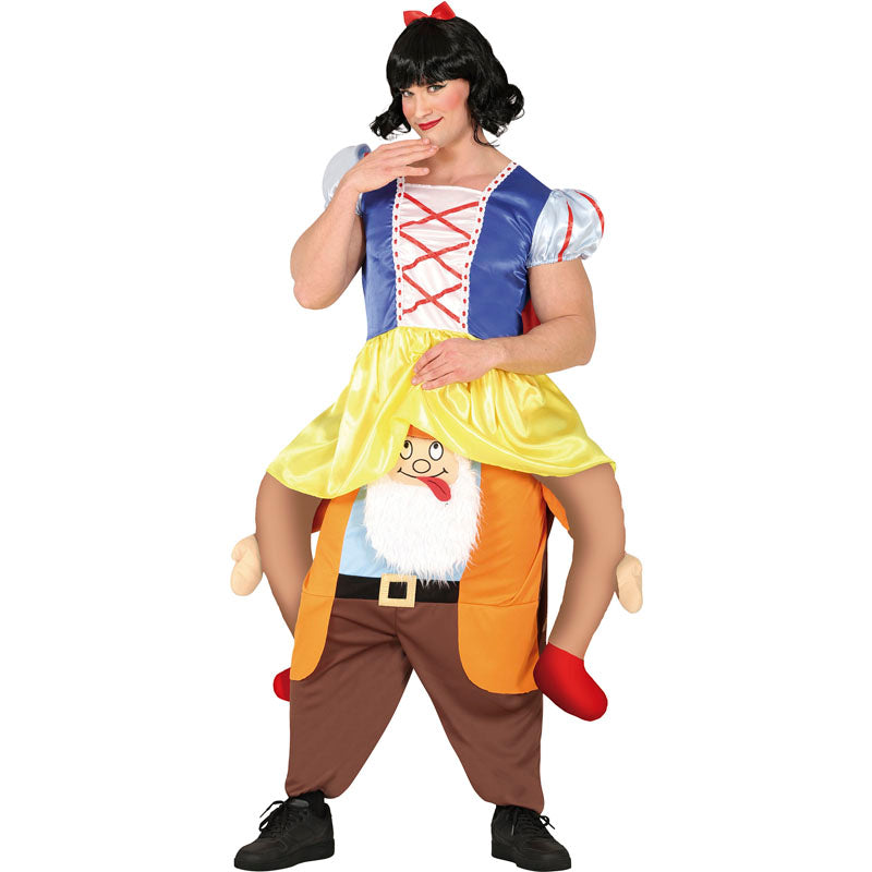 Disfraz de Blancanieves a hombros para hombre