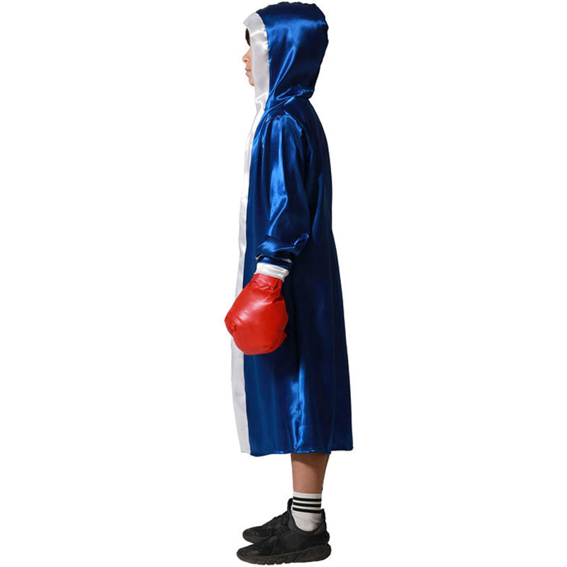 Disfraz para niño y niña de Boxeador azul Perfil