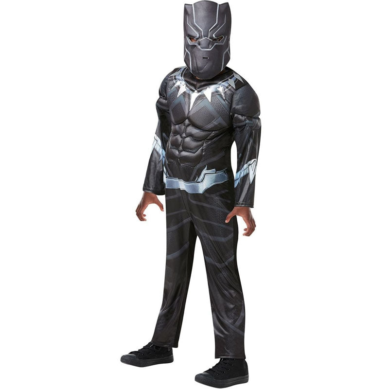 Ensemble 2 Pièces T-Shirt Et Short Black Panther Pour Garçons - Marvel Super Héros