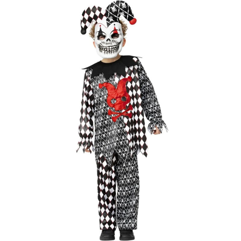 Disfraz de Bufón Asesino para niño