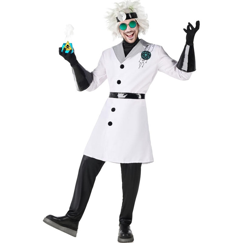 Déguisement Grand-Père Chauve + Moustache + Sourcils - 3 Pièces - Pour Halloween, Cosplay, Fêtes Déguisées - 2