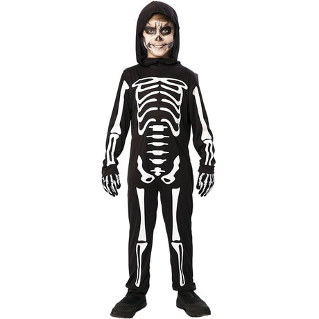 Disfraz de Esqueleto clásico para niño