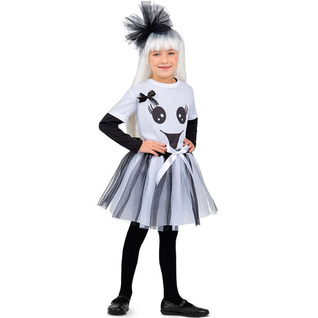 Disfraz de Fantasma tutĂș para niña