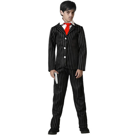 Disfraz de Padre de la Familia Tétrica para niño