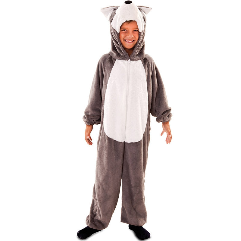 Disfraz de Husky Siberiano Peluche para niños