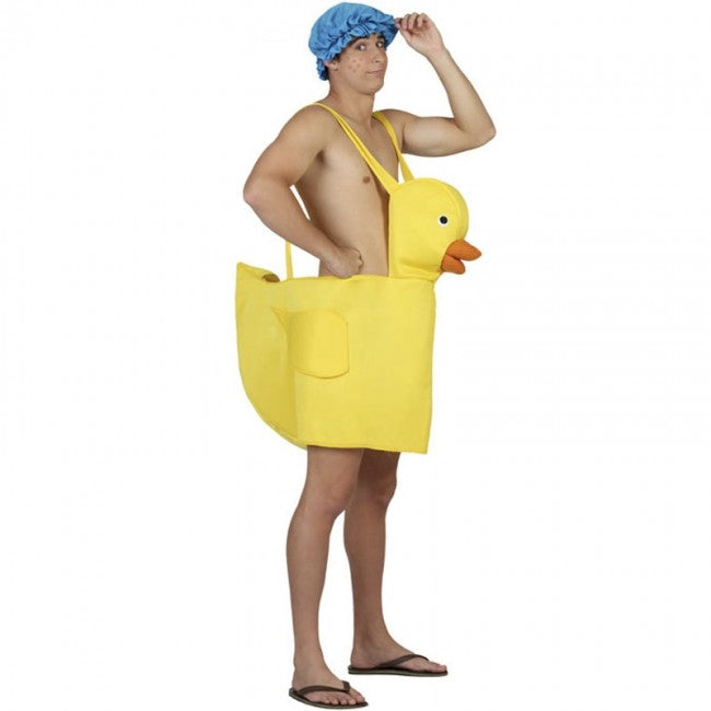 Disfraz de Patito Bañera para adulto