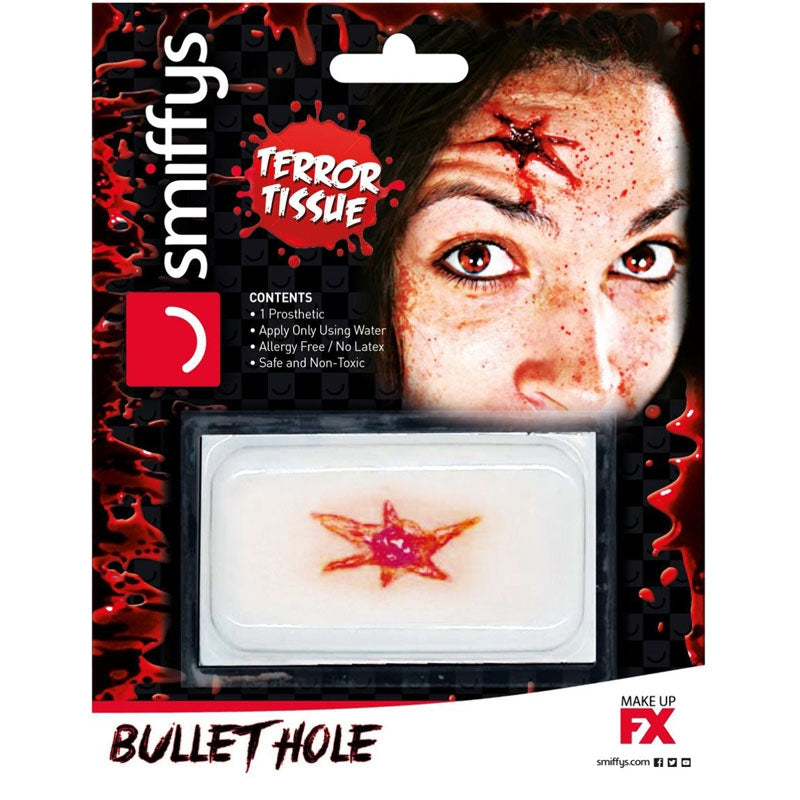 Herida disparo Halloween