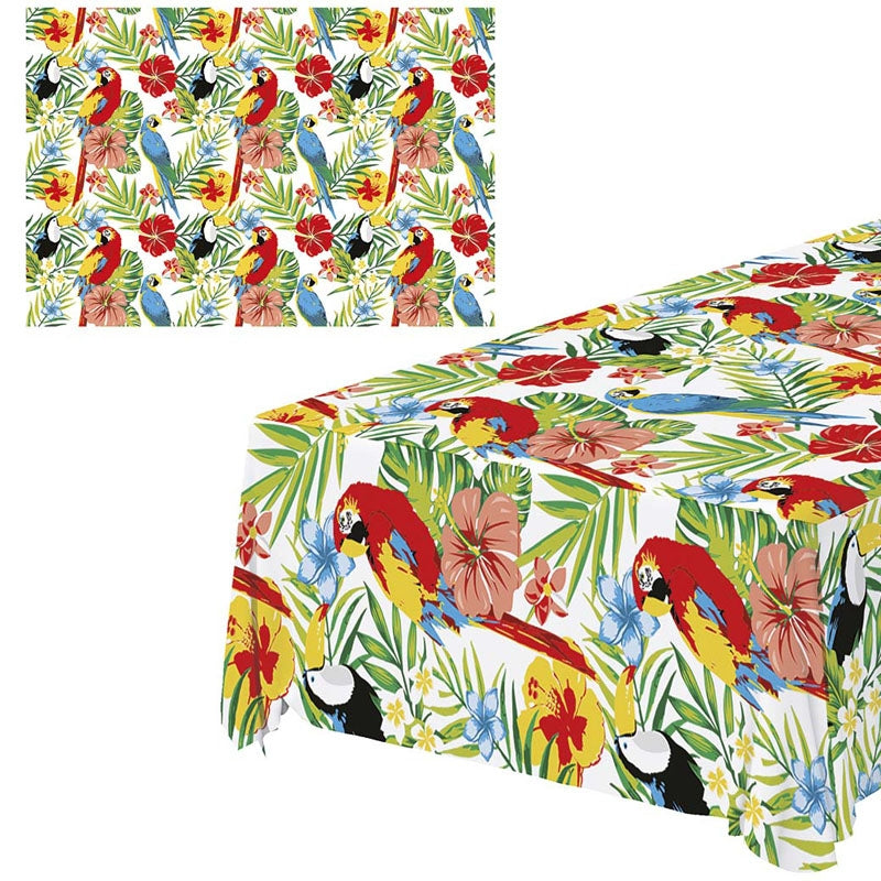 Nappe De Pâques Jetable 137x274 Cm - Motif œufs Colorés - Décoration Table