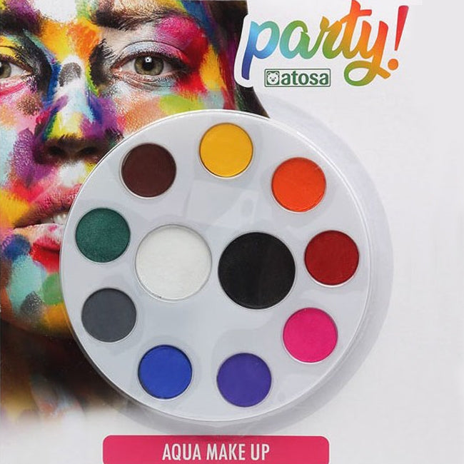 Paleta de 11 maquillajes al agua