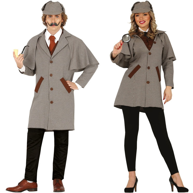 Pareja Detectives Sherlock Holmes