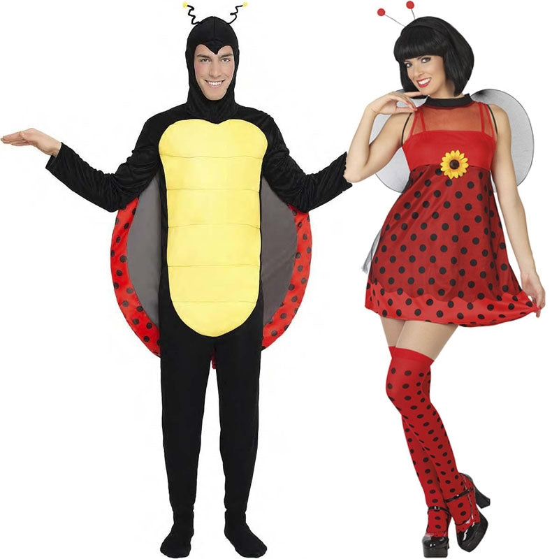 Pareja Insectos Mariquitas