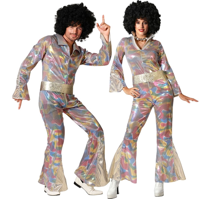 Déguisements Disco Multicolore