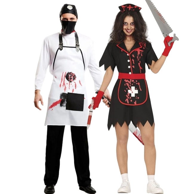 Déguisements Docteur et Infirmière Killer