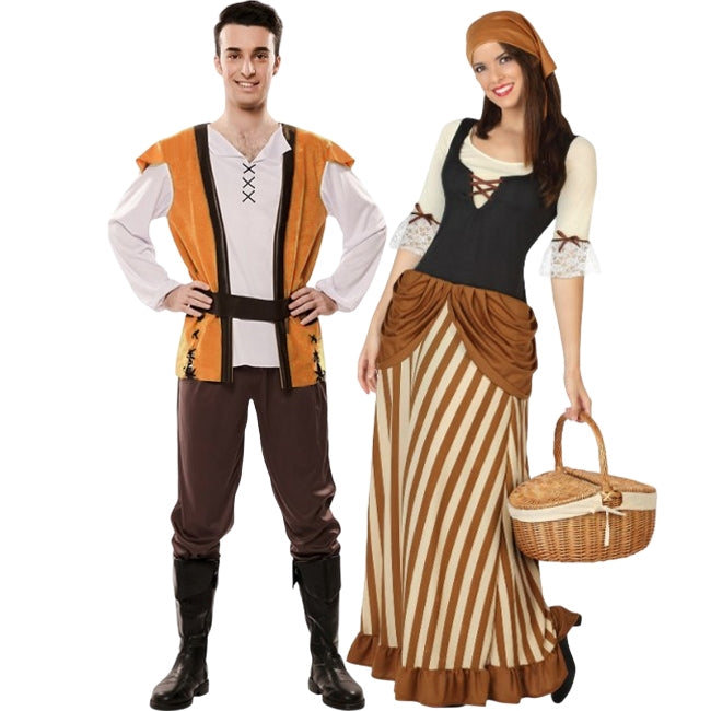 Mesoneros de la Edad Media para disfrazarte en pareja