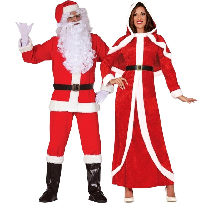 Santa Claus Navidad para disfrazarte en pareja