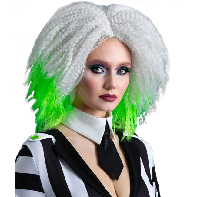 Peluca Beetlejuice mujer