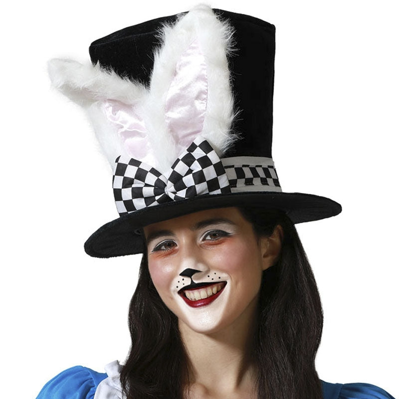 Chapeau De Lapin Mignon Avec Oreilles Mobiles – Bonnet Peluche Amusant Qui Bouge Les Oreilles, Idéal Pour Enfants, Adultes, Cosplay, Noël, Pâques Ou Halloween