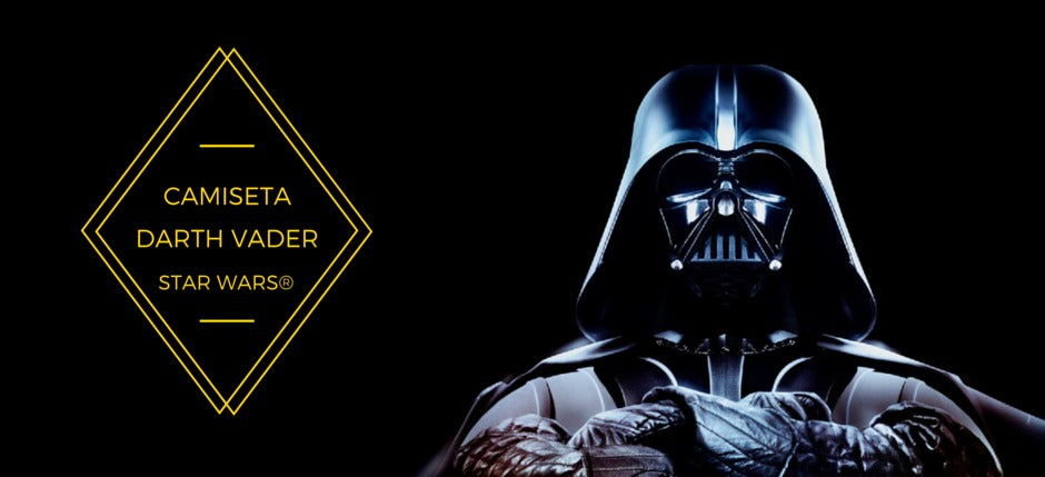 Disfrazarse de Darth Vader con una simple camiseta