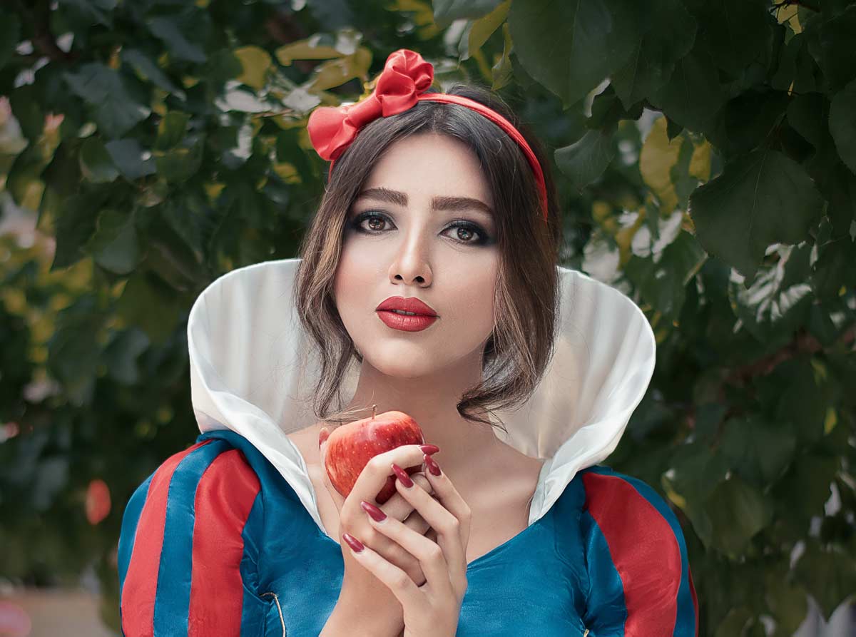 disfraz blancanieves casero