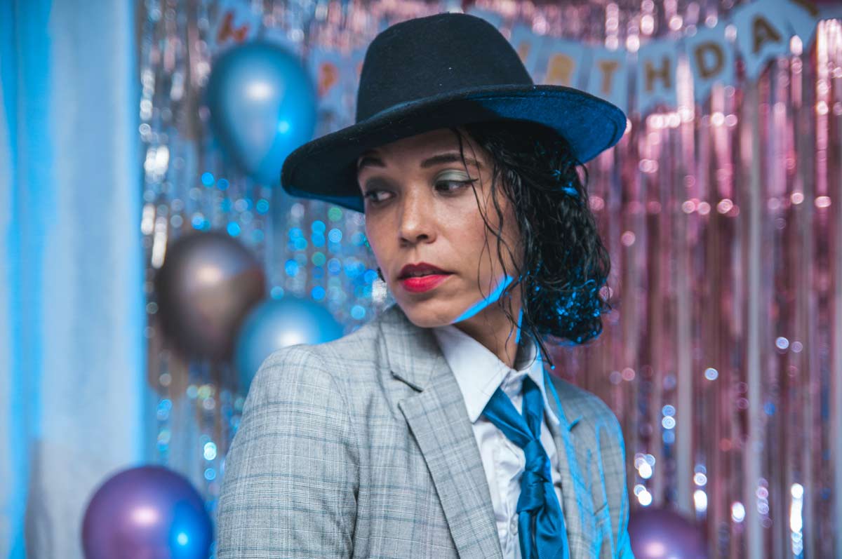 disfraz años 80 casero