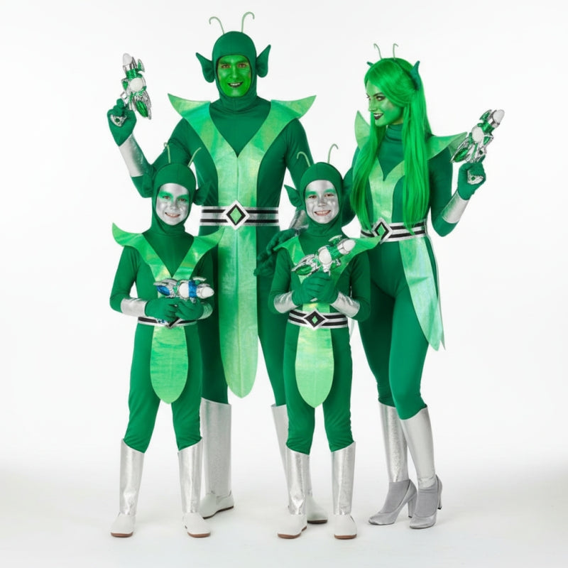Groupe Aliens verts