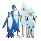 Groupe Dauphins et calamars