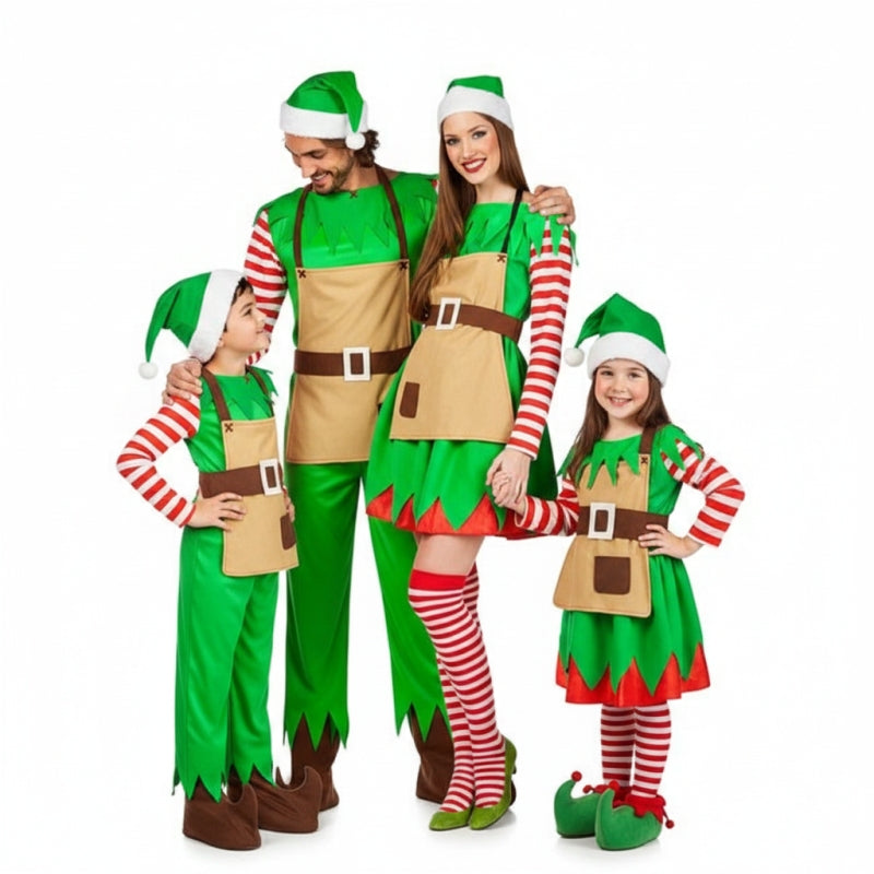 Groupe Elfes Père Noël