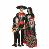 Groupe Squelettes Mariachi et Reines Catrina