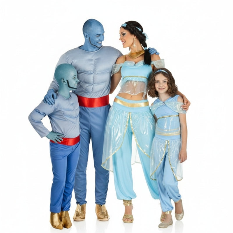 Groupe Génie Aladdin et Jasmine
