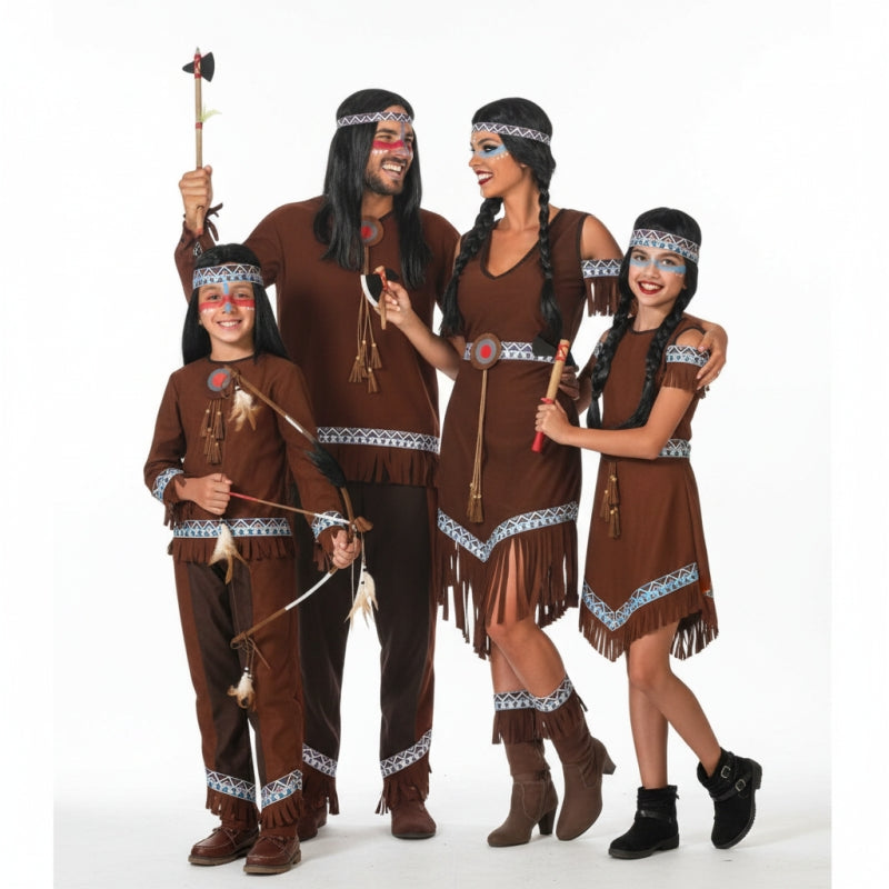 Groupe Indiens Sauvages