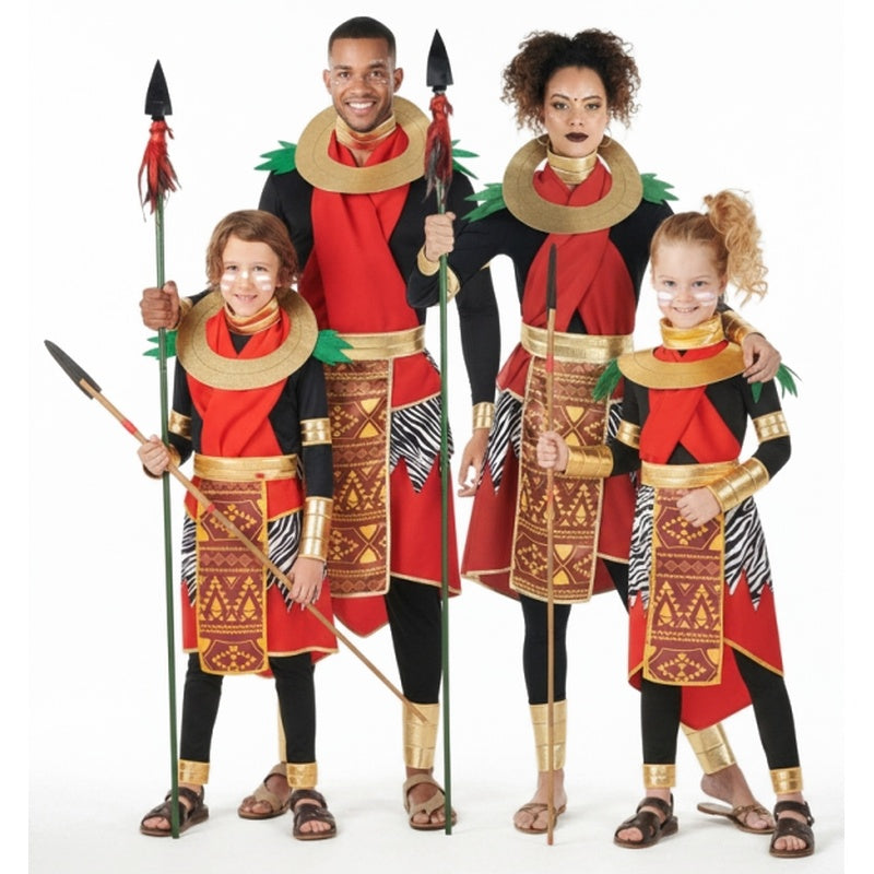 Groupe Maasaï de Tanzanie